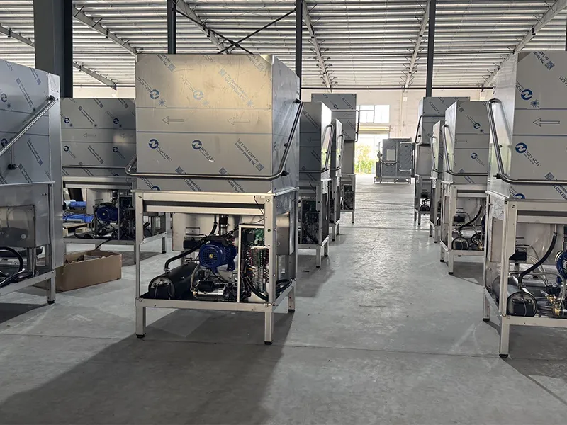 V-TAI factory floor producing OEM commercial dishwashers